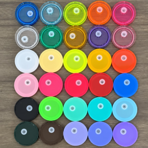 Plastic Straw Lids